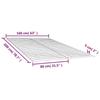 VidaXL Lattes de rechange pour sommier avec 48 lattes 2 pcs 80x200 cm, cadre de lit, sommier, Latte de rechange pour sommier 3203724