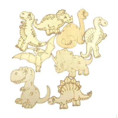 Dinosaur Wood Chunks Blank Slice Rustic Slices Unfinished Predrilled