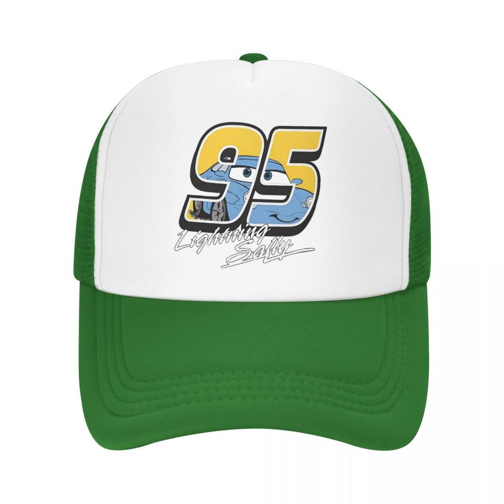 Lightning Sally Snd McQueen Accessories Mesh Trucker Hat Unisex Cooling Mesh-back Snapback Cap Vintage Adjustbale