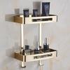 Yuzhu Wall-Mounted Corner Bathroom Shelf