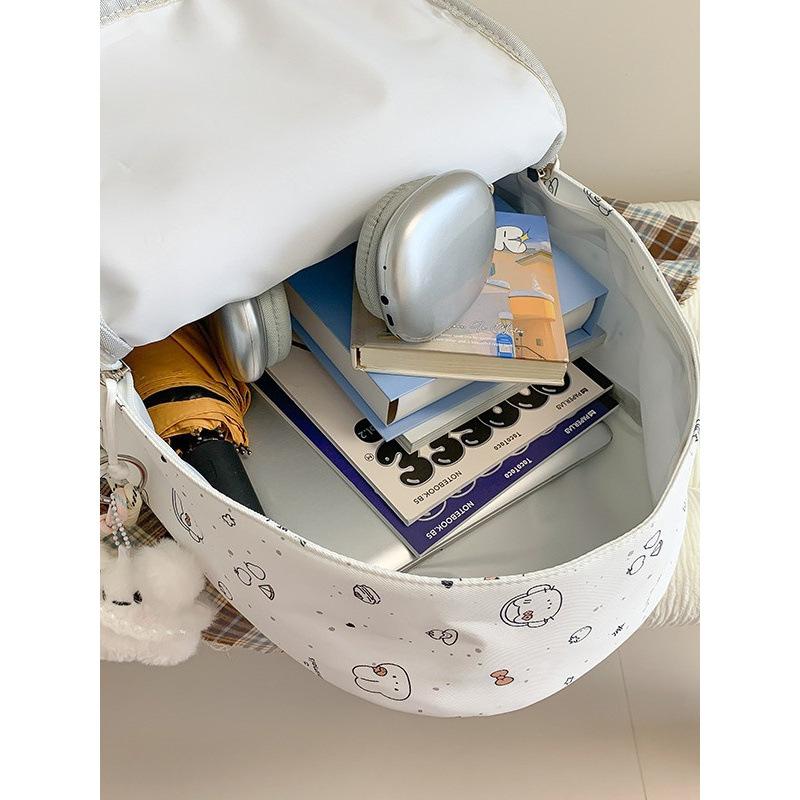 Schoolbag Sweet Girl Soft Cute Cartoon Mori Cute Girl Small Backpack Fresh Cure Sea Salt Blue Student Party Backpack