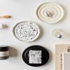 Desktop Shelving Ins Ceramic Soap Dish Nordic Solid Color Drain Rack European Style Simple Sink Surface Shelf Household