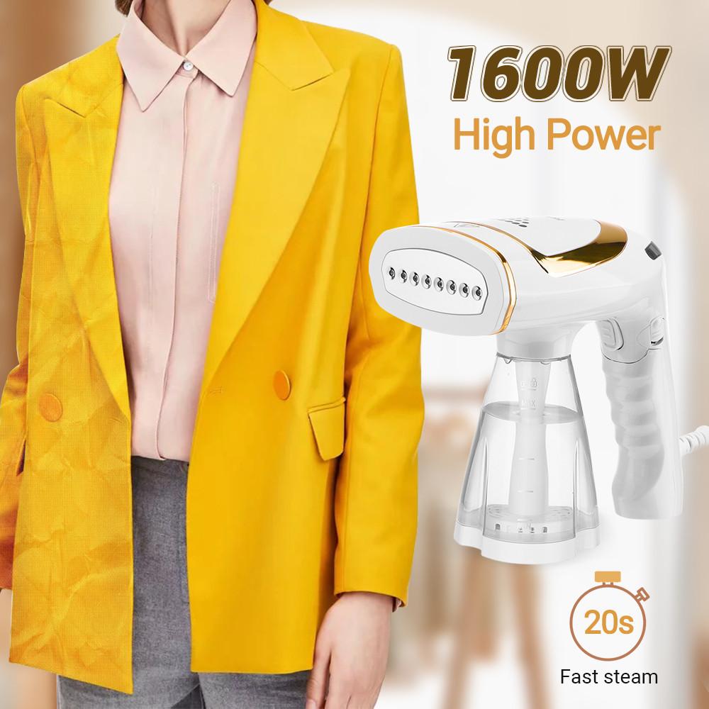 1600W 2 In 1 Travel Portable Garment Ironing Machine Hanging Ironing And Flat Ironing Steamer Handheld Foldable Steam Iron