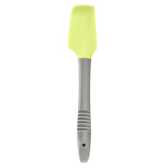 

Cake Cream Scraper High Temperature Resistance Anti-scalding Silicone Hanging Hole Baking Scraper Cream Spatula for Bakery зелений