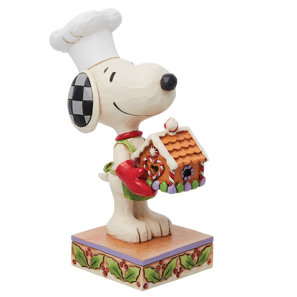 JIM SHORE Snoopy Gingerbread House 6013045 <Christmas>
