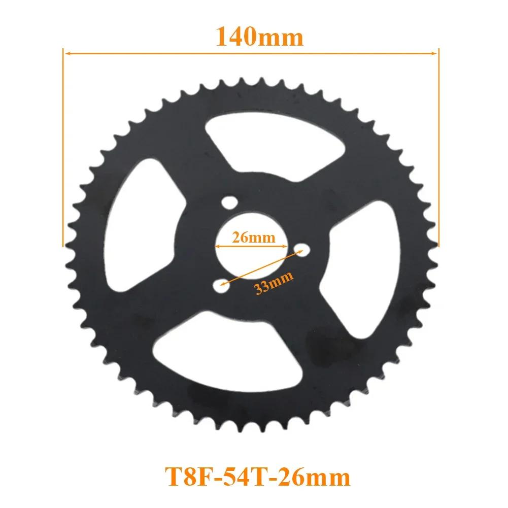 35 38 44 54 64 74 Tooth 44T 54T 64T 74T T8F 35MM Rear Sprocket Mini Moto ATV Quad Dirt Pit Pocket Bike Cross 47cc 49cc Parts