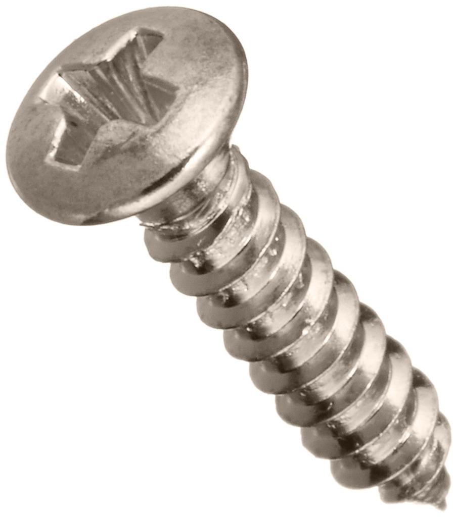 SCUD Pickguard Fender Inch 12P Stainless Steel Screws, Type, Size, W-PFS