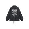 Li Ning Disney Collaboration Loose Casual Jacket With Back Letter Print Men Jacket Black AFDT305-2