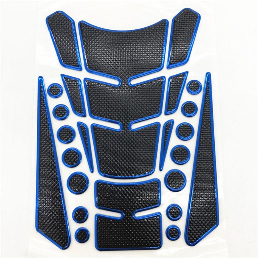 3D Motorcycle Fuel Tank Stickers Universal Fish Bone Decals Protector Pad High Quality Car Decoration Modification Accessories