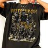 Pittsburgh Football Skull Vintage Comfort Color Shirt, Unisex Football Fan Gift