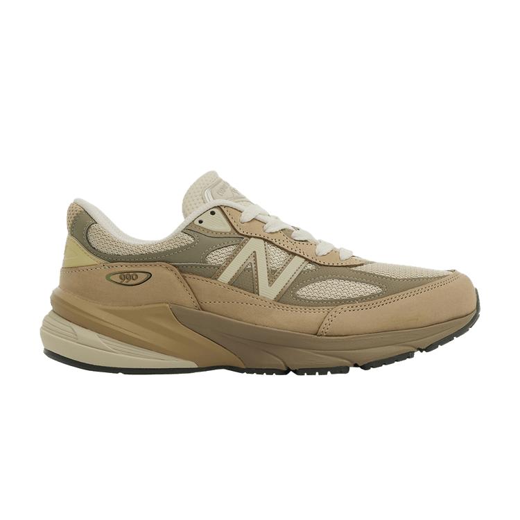 Teddy Santis X New Balance 990v6 Made In USA Driftwood Timberwolf Unisex Sneakers Brown Mushroom U990SG6