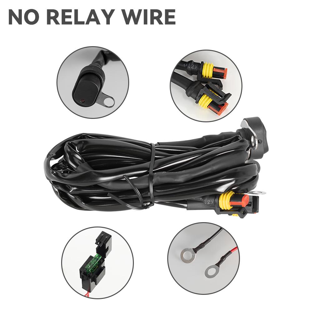 For BMW Motorcycles LED Fog Light Lamp Wiring Harness Relay Wire For BMW R1250GS ADV F800GS R 1250 GS LC