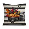 New Halloween Pillowcase Funny Pumpkin Ghost Horror Cushion Sofa Pillow