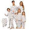 Long Sleeve Halloween Print Pajama Set for Women Soft Comfortable Top and Pants Lounge Sleepwear Set