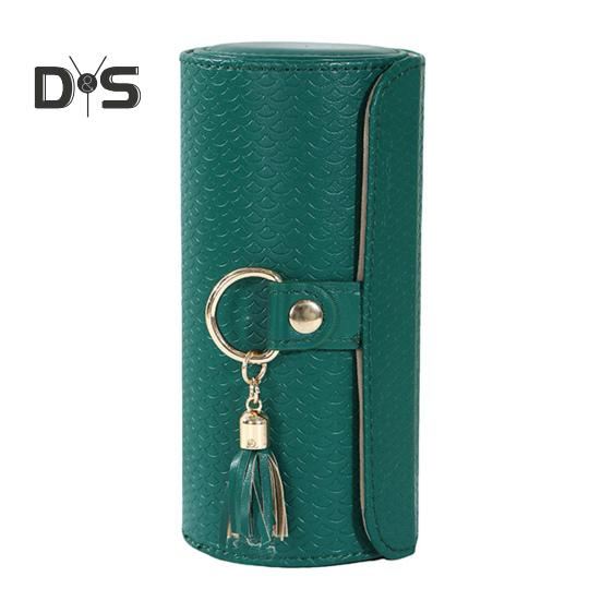 

Портативная сумка для хранения ювелирных изделий, большая вместимость, многофункциональный многослойный органайзер для хранения ожерелий, колец, сережек, футляр для ювелирных изделий 1pc темно-зеленого