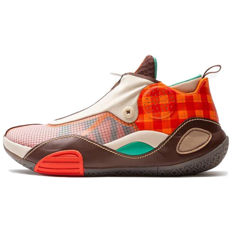 

new LiNing All City 8 Way Of Wade Invincible Destroyer Wear Resistant Mid Top Performance Basketball Shoes Men s Orange 44