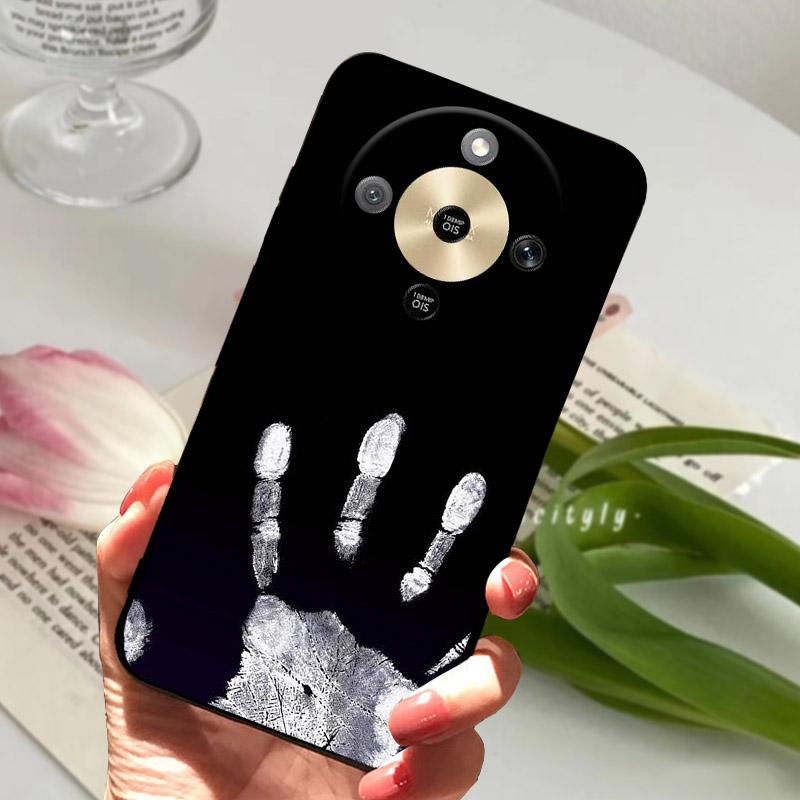 For Honor X9D Phone Case MTN-NX1 Cool Wolf Lion Silicone Back Cover For Honor Magic 8 Lite X 70 HonorX70 HonorX9d Soft TPU Funda