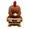 Animals with Attitude 3D Printed Figurines, Cute Animal Holding Placard Ornaments, Mood Humor Statue, Office Shelf Decor, Unique Handmade Style