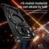 Apple 16 ProMax Magnetic Rotating Metal Phone Case for iPhone 15
