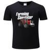 Farming Simulator T-Shirt Black T Shirts Plus Size Tops Plus Size T Shirts Plain White T Shirts Men Black Cotton Mens T-shirt