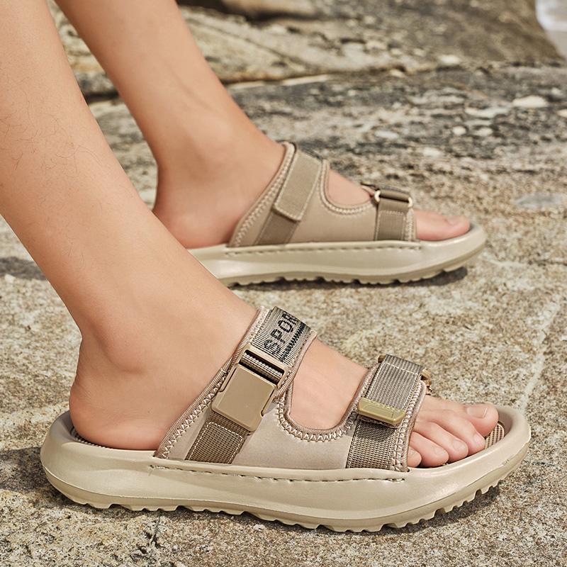 Fashion CYYTL Mens Slippers Summer Casual Shoes Outdoor Beach Sandals Walking Slides Comfort Luxury Designer Leather Lightweight Fashion