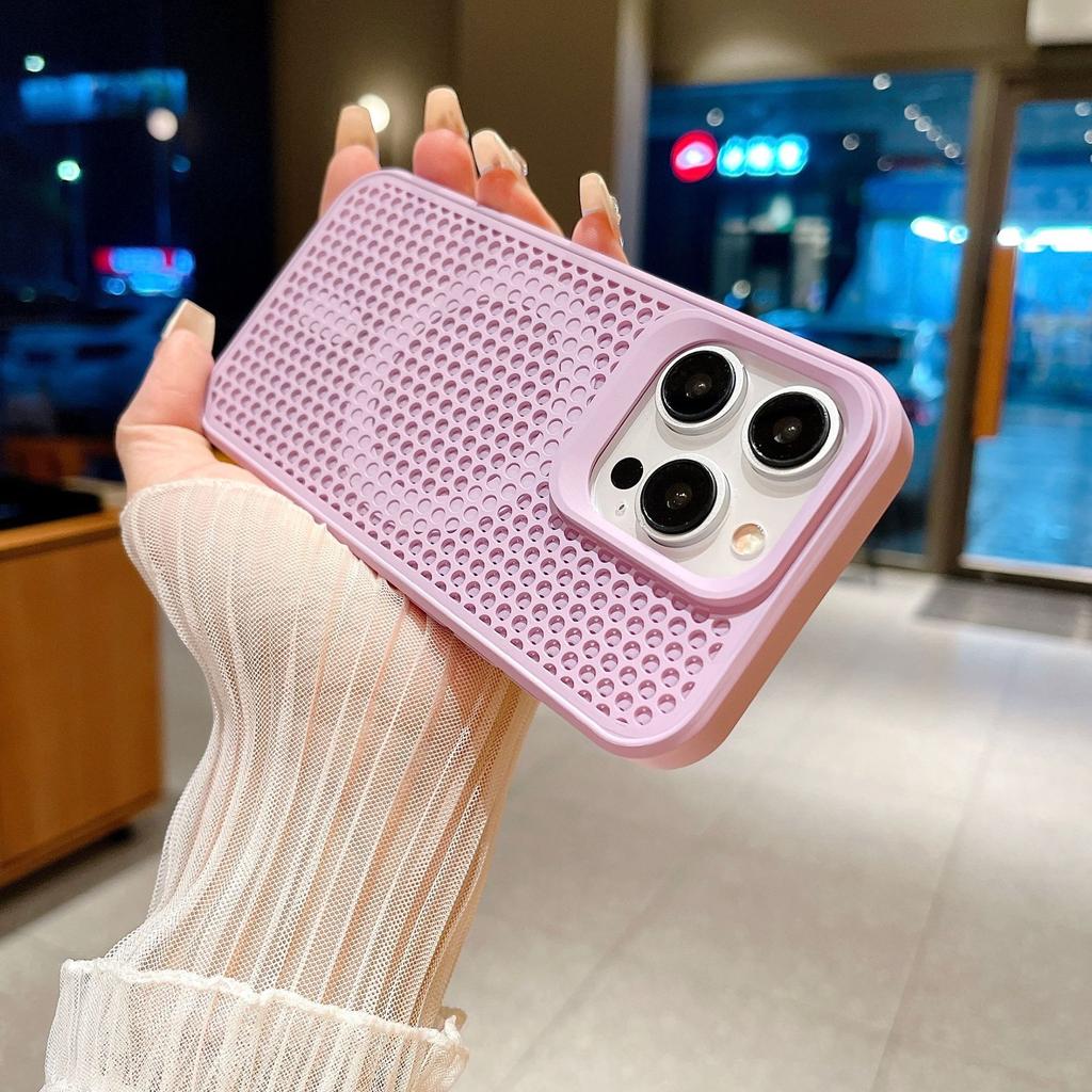 For Apple 17promax Magnetic Phone Case for IPhone 16 Breathable Heat Dissipation 14 Full Package Anti Drop 15 Protective Cover