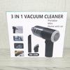 PCMOS 1PC Kabelloser Staubsauger mit doppeltem Verwendungszweck für Zuhause und Auto, 120 W Hochleistungsstaubsauger, Schwarz