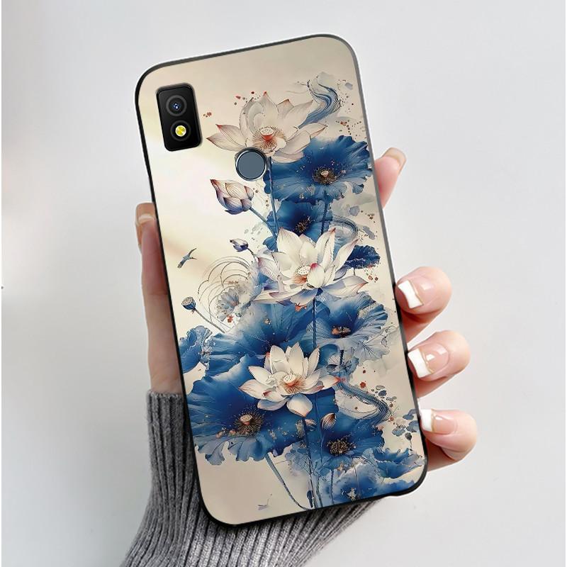 Casing For Cricket Icon 4 Icon 5 Phone Case Luxury Cute Cool Boys Girls Black TPU Soft silicone Back Cover For Icon4 Icon5 Shell