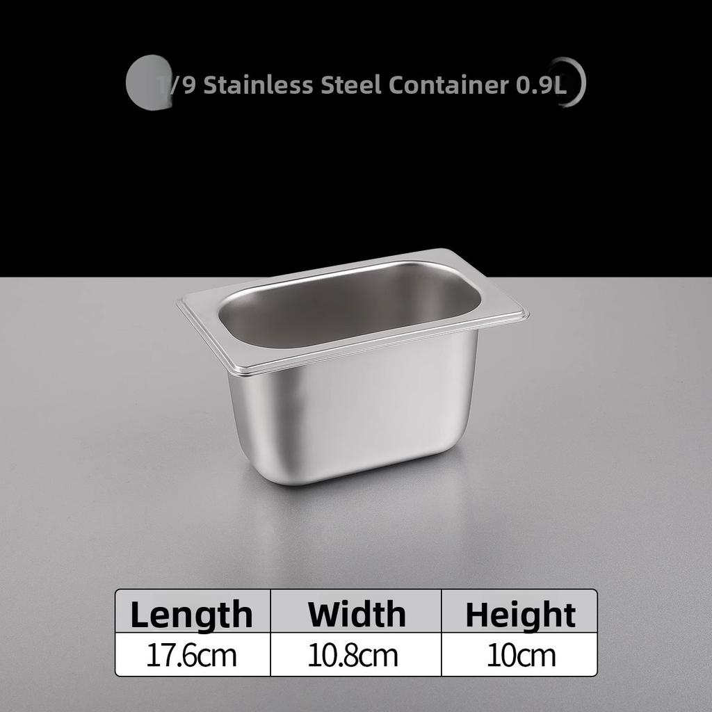 Stainless Steel Rectangular Covered Small Seasoning Box Food Container Thermal Restaurant Kitchen Cooking Utensils Dish Pot