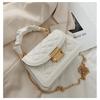 New Women's Fashion Chain Crossbody Handheld Small Square Bag