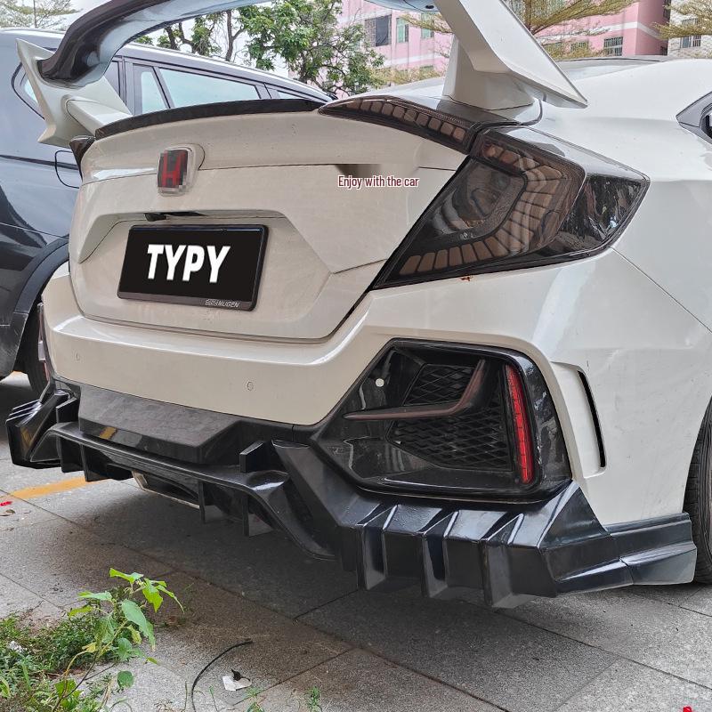 Kit Lip Spate și Difuzor Civic Type R Generația a Zecea - Model Mugen Unlimited