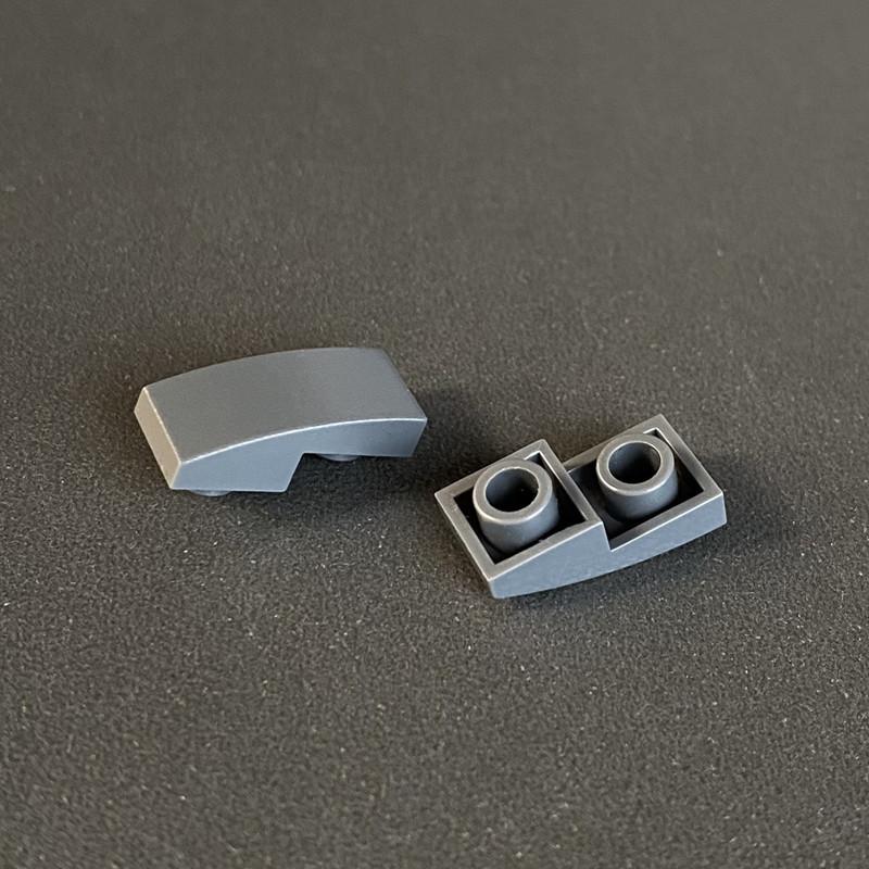 Compatible Building Block 24201 Technology Education Small Particles Building Block Accessories Parts 1X2 Reverse Arc Parts