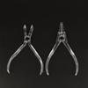 1Pc Disposable Sterile Slotted Round Navel Forceps Clamp Triangle Open Plier Ear Nose Piercing Tools Tattoo Piercing Supply
