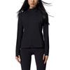SAUCONY Solid Color Casual Fashion Versatile Long Sleeve Jacket Women Jackets Black SC1239311AL-BK01