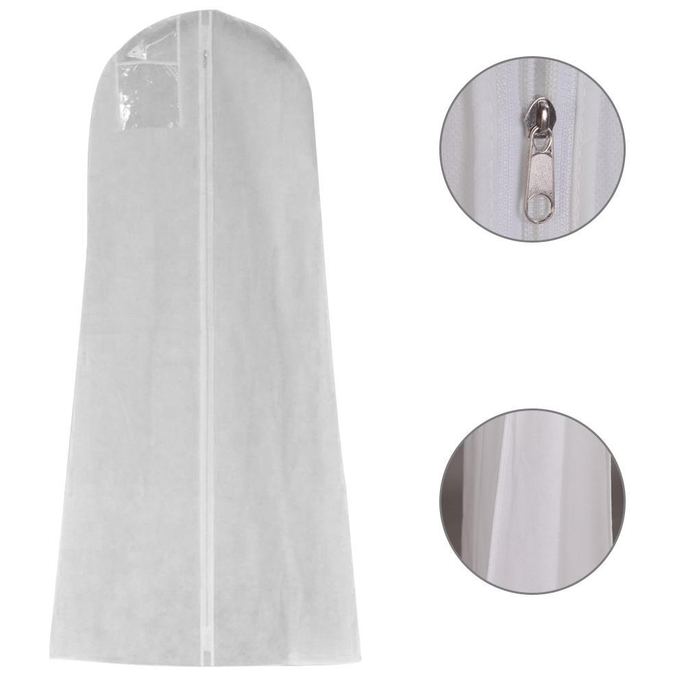 Extra Large Garment Bridal Gown Long Clothes Protector Case Non-woven FabricWedding Dress Dustproof Covers Storage Bag