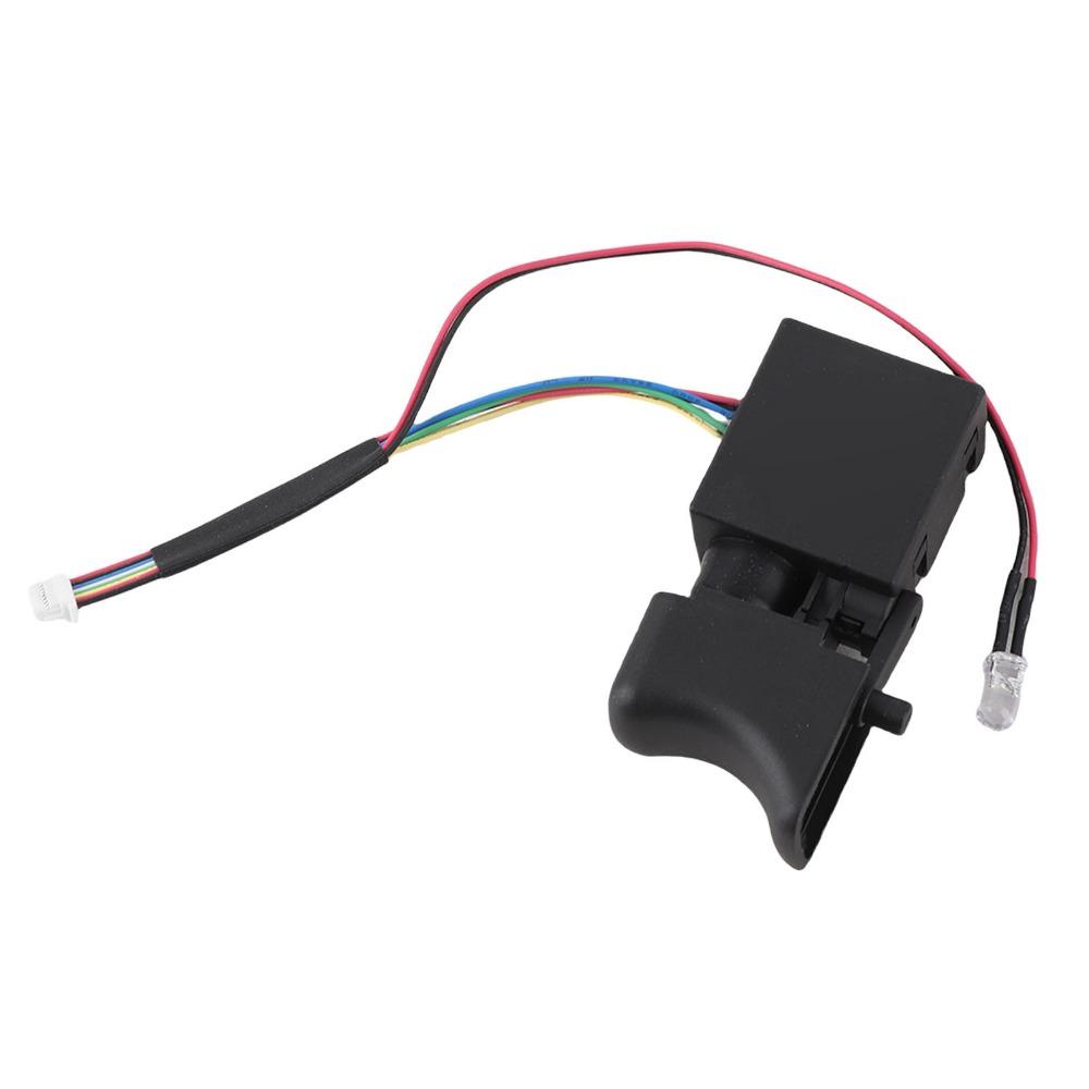Push Button Electric Drill Trigger Switch CW/CCW Speed Control Switch  Replacement Parts