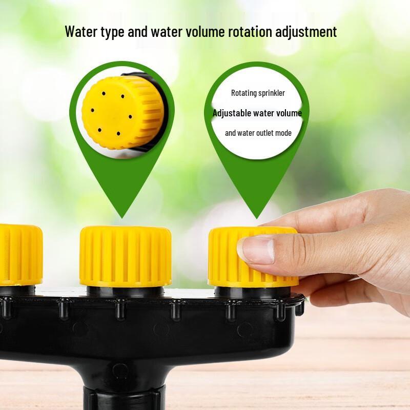 Multi-Head Garden Hose Sprinkler Nozzle
