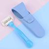 1 Pc Silicone Waterproof Safety Razor Case for Gillette Parker Merkur Soft Manual Shaver Case Carrying Cover Bag Home Travel Use