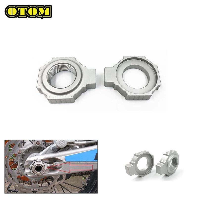 Motorcycle For KTM HUSQVARNA GASGAS Axle Block Rear Wheel Hub Chain Adjuster Silder SXF250 XCF350 FC450 TC250 MC125 EX250F 2023