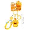Bag Charm Lulu Doll Keychain Cute Expression Cartoon Phone Chain Cute Capybara Key Ring  Gifts