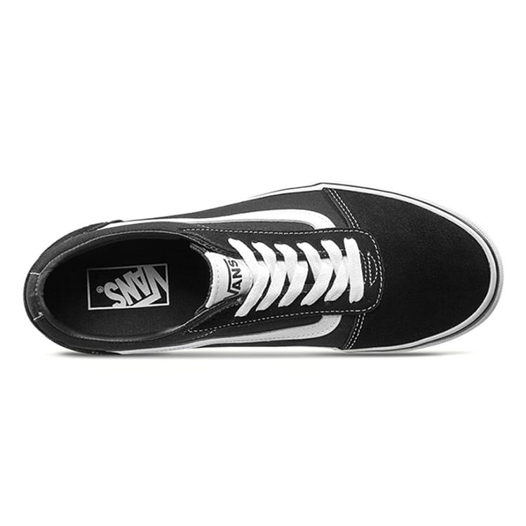 Ward Vans Suede Canvas 'Black White' VN0A36EMC4R