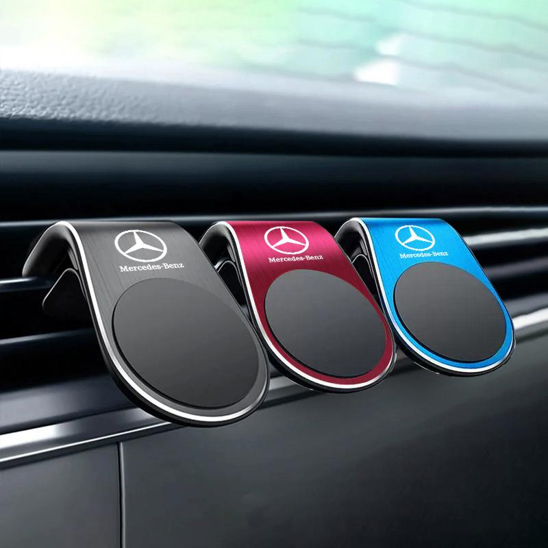 Fashion Car Phone Holder Air Outlet Magnetic Mobile Phone GPS Stands For Mercedes Benz W201 A Class GLA W176 CLK W209 W202 W220