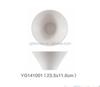 A8 White Melamine Ramekin Soup Deep Food Dishes Sets Resin Plastic Noodle Bowl
