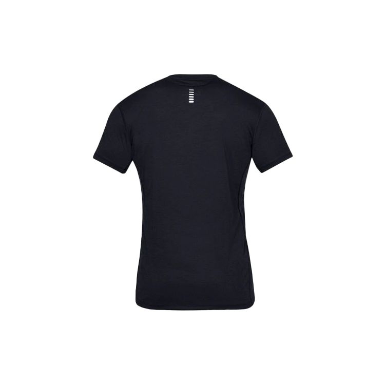 Under Armour Sport Running T-Shirt Men Tops Black 1326579-001