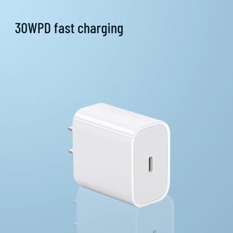 PD30W Dual Port A+C Fast Charger for Apple iPhone, 3C Certified