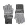 Warm Knitted Jacquard Gloves Men Women Winter Thick Fleece-Lined Touchscreen Outdoor Windproof Riding