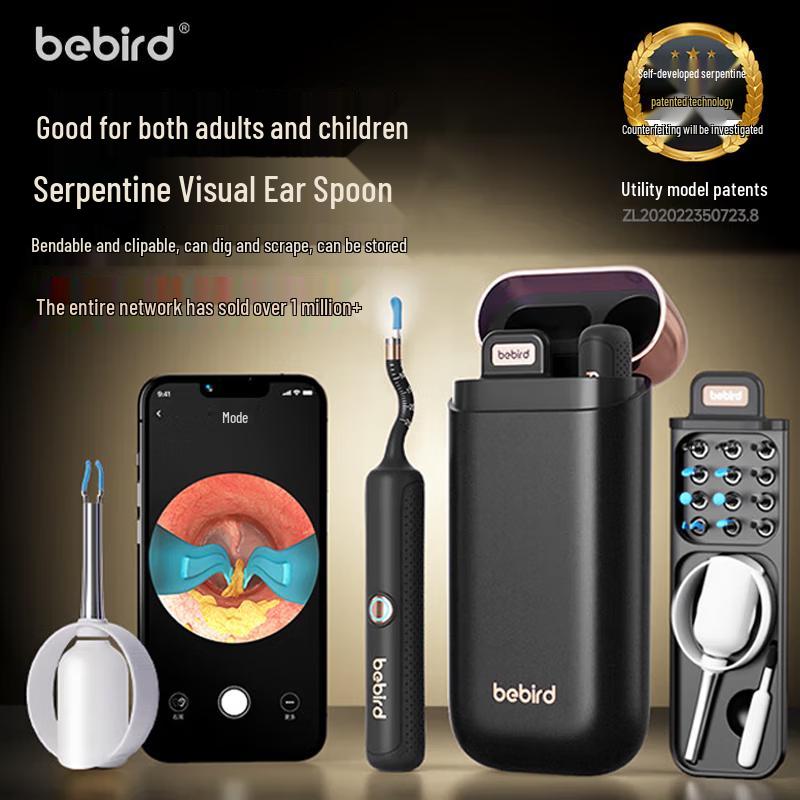 Bebird Hummingbird Visual Ear Pick with HD Tweezers
