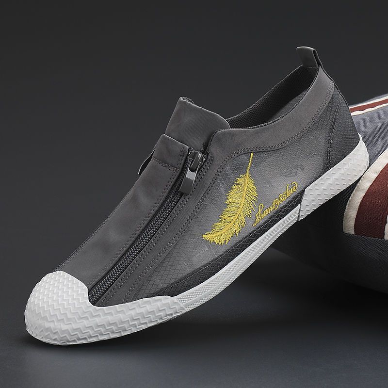 Дизайнерские мужские кроссовки с защитным носком — фото 6