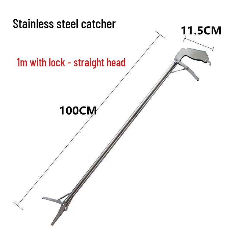 

Jixiong Stainless Steel Snake Catcher Tongs