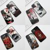 Japan Samurai Skeleton Skull Chinese Style Phone Cover for Xiaomi Redmi Note 12 11 10 Pro 10A 10C 12C 14C A4 Note12 5G Soft Case